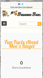 Mobile Screenshot of moesbagel.com